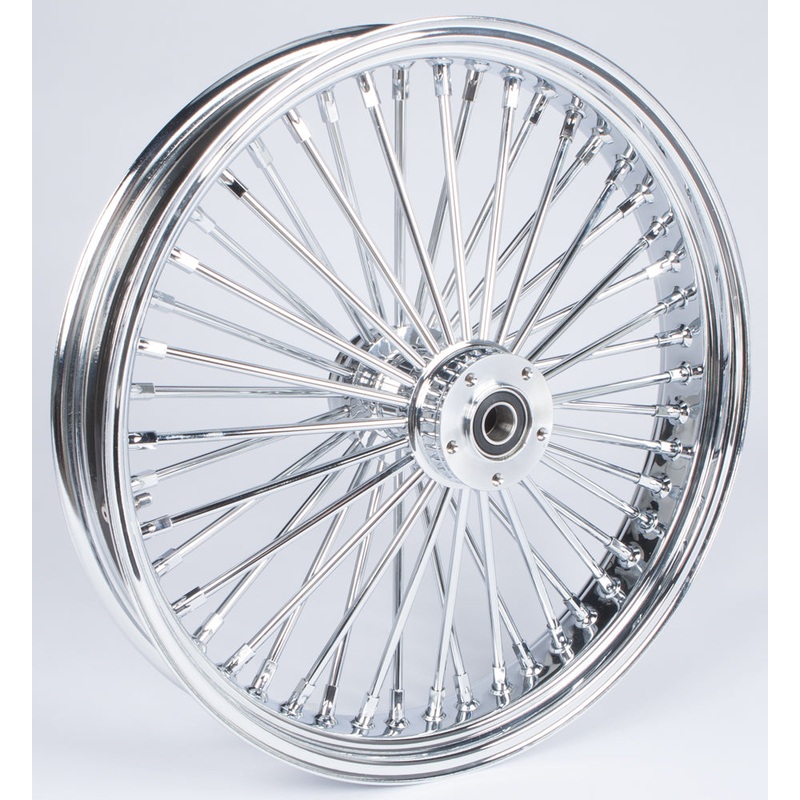 HardDrive 576-04149 Fr 48-Spk Dd Chrome 21×3.5 Flt-Hub 1″ Axl 00 Ltr