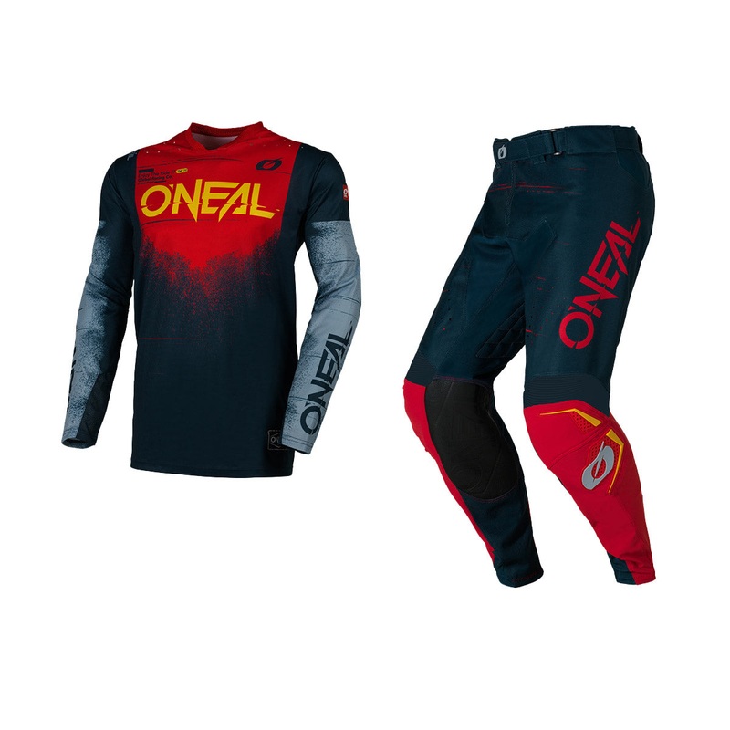 ONEAL 2026 HARDWEAR SWIPE GEAR SET – NAVY BLUE/RED