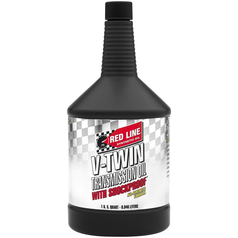 Red Line V-Twin Transmission Oil with Shockproof – 1qt. 42804