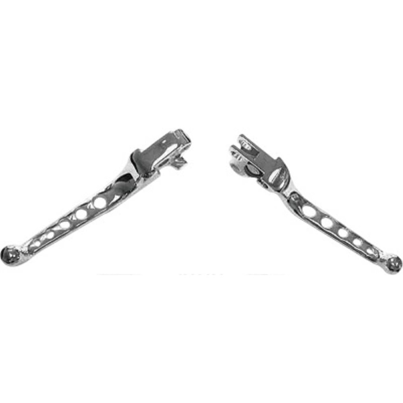 HardDrive Custom Levers – 5-Hole – Chrome 053523