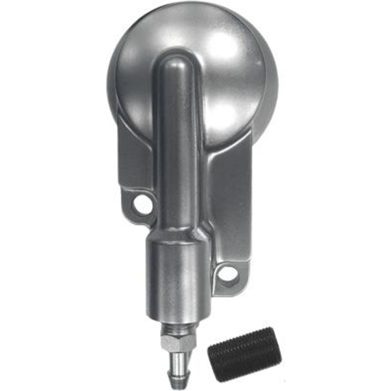 HardDrive Oil Filter Housing with Fitting – Chrome 14-0050