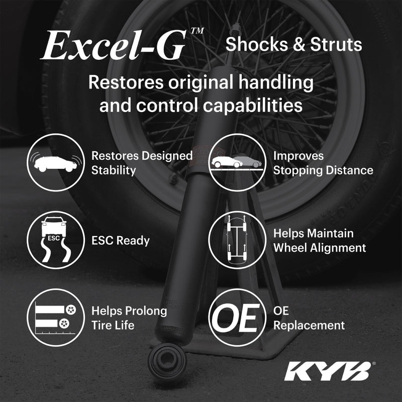 KYB 17-21 Honda Civic Hatchback (Exc. Type R) Excel-G Gas Strut – Front Left
