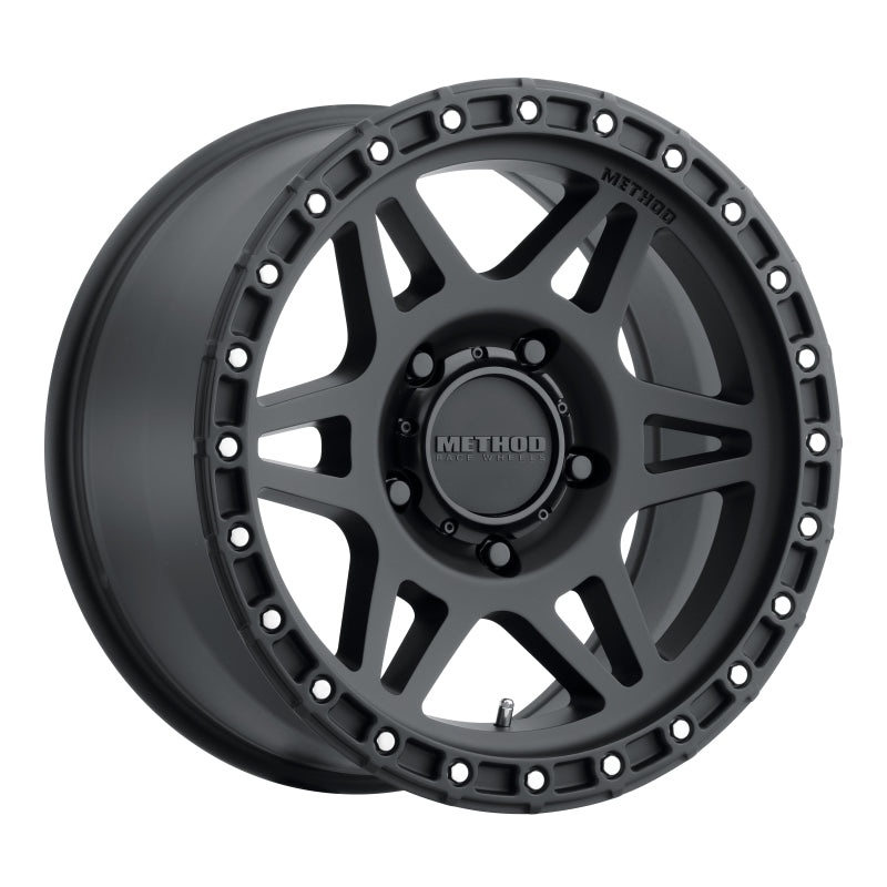 Method MR312 17×8.5 0mm Offset 5×150 110.5mm CB Matte Black Wheel