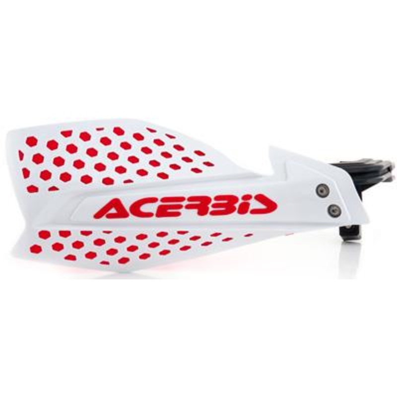 Acerbis Ultimate X Handguard – White/Red 2645481030