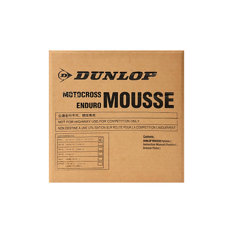 Dunlop FM18S-NP Rear Mousse – 110/100-18, 120/90-18 (6)