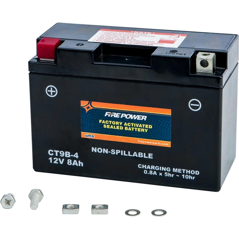 Fire Power Factory Activated Maintenance Free Sealed Battery CTZ8V