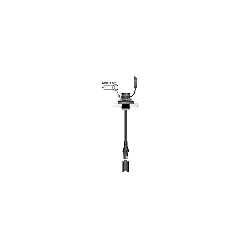 Tecmate Optimate SAE Socket with Front Panel Mount O-20