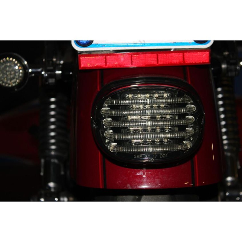 Custom Dynamics Probeam LED Taillight without License Plate Illumination Window – Smoke PB-TL-LP-S