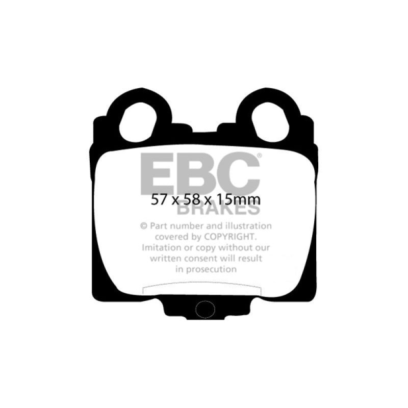 EBC 98-05 Lexus GS300 3.0 Redstuff Rear Brake Pads