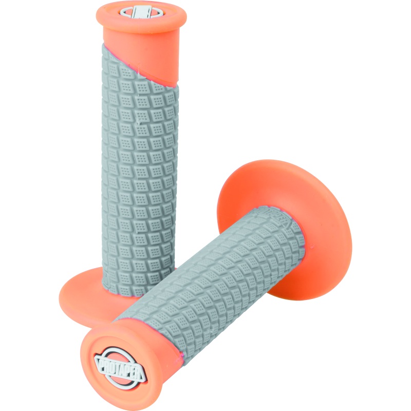 ProTaper Clamp-On Pillow Top Grips – Neon Orange/Gray
