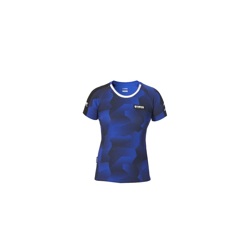 2020 Yamaha Racing Womens Camo T-Shirt LG