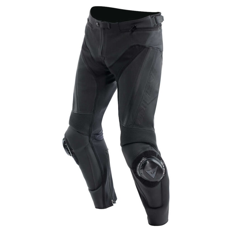 DAINESE DELTA 4 PERFORATED LEATHER PANTS – BLACK 48