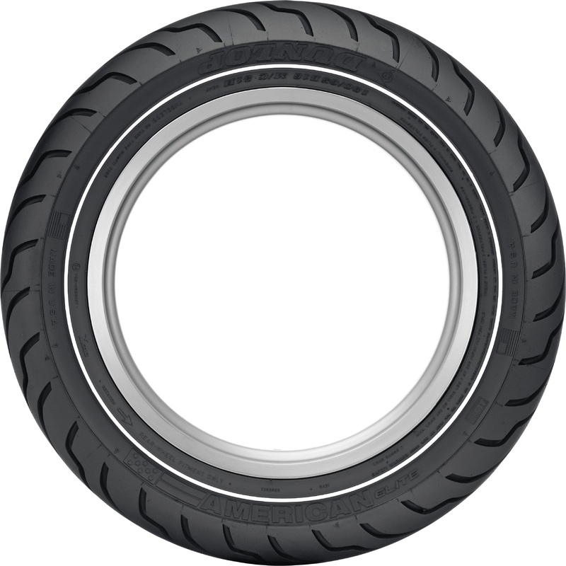 Dunlop 873-0140 Tire American Elite Rear 180/65b16 81h Bias Tl Nws