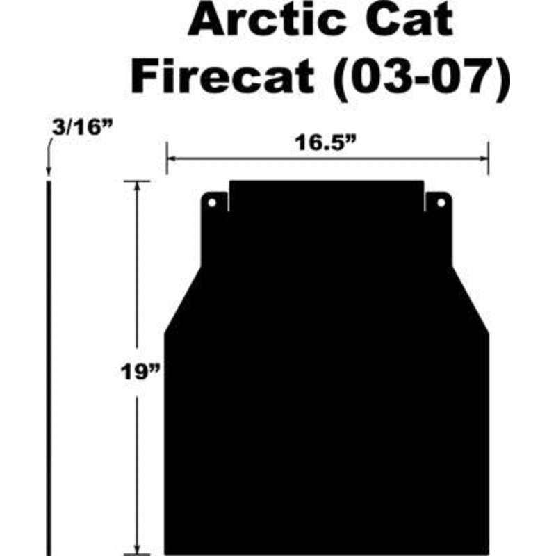 Proven Design Products Snow Flap SF037FCPB