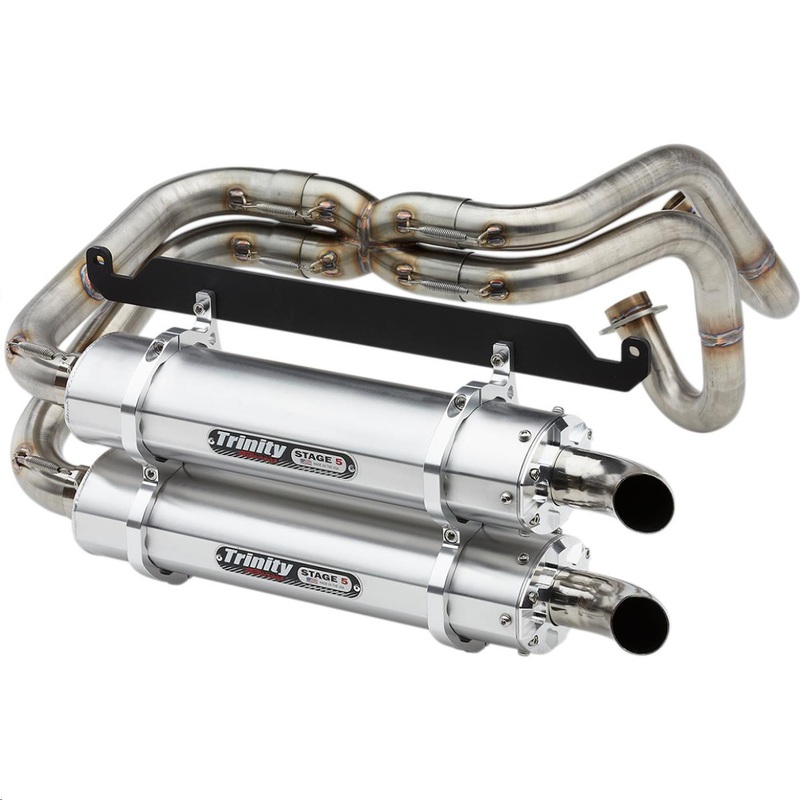 Trinity Racing Stage 5 Full Exhaust System – Brushed TR-4170D