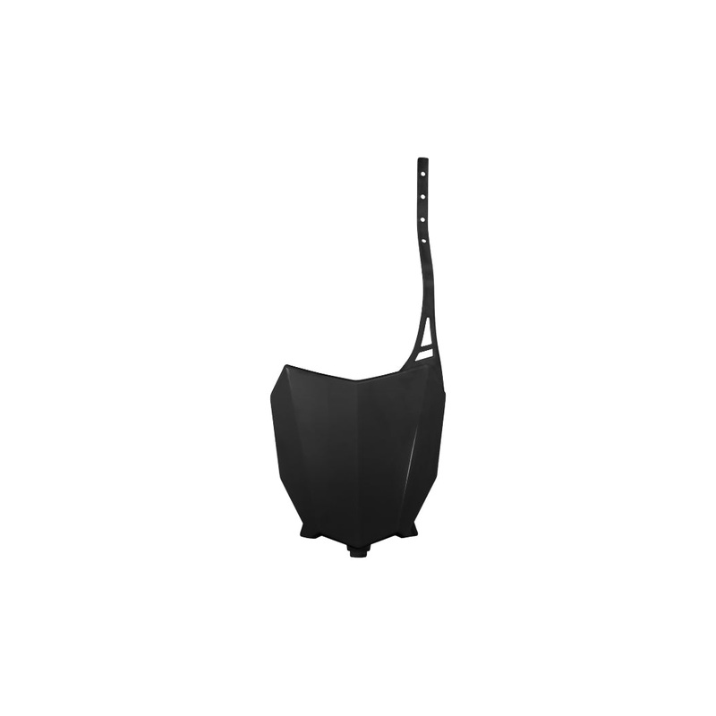 UFO Plastics Front Number Plate – Black HO05602-001
