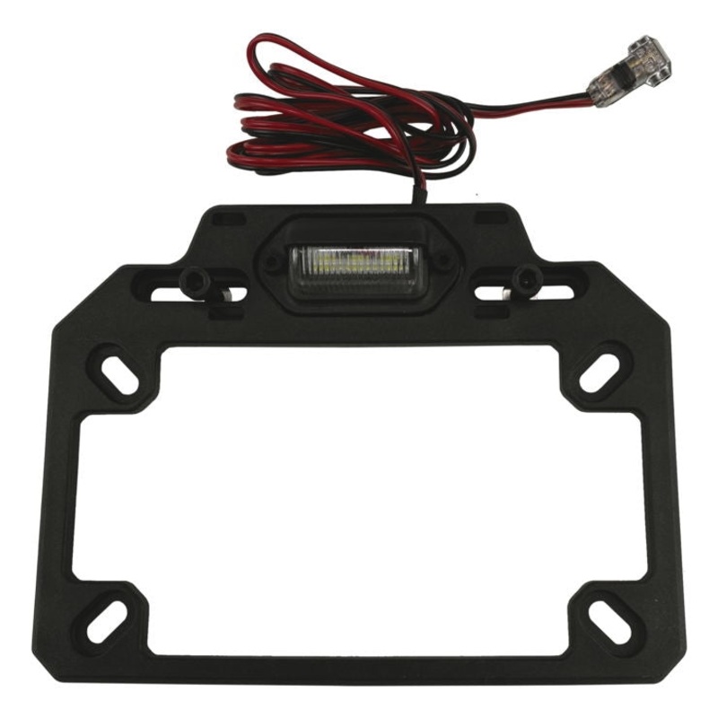 ATV-Tek Elite Universal License Plate Bracket with LED Light ESPLATE