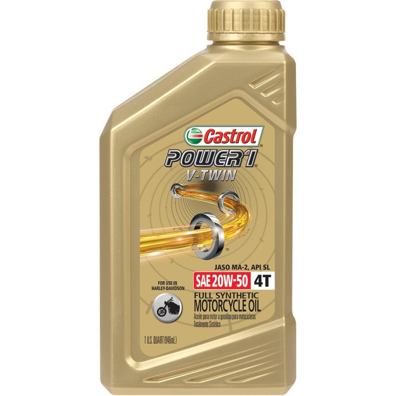Castrol Actevo X-Tra 4T Synthetic Blend – 20W50 – 1Gal. 15D7D1