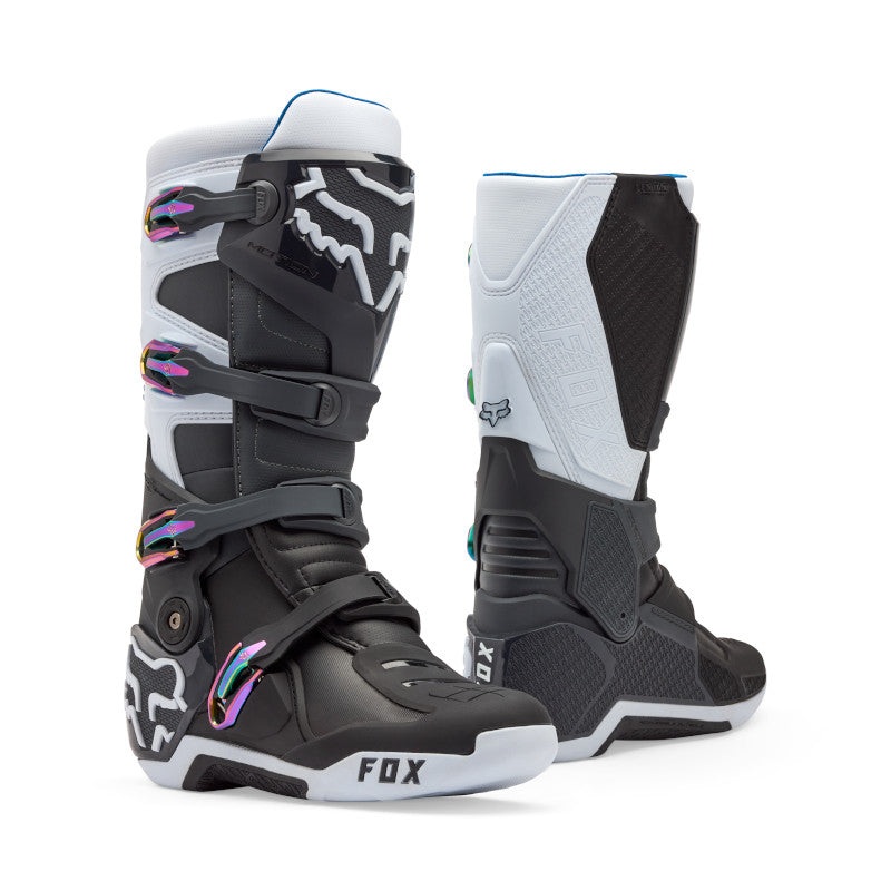 FOX MOTION BOOTS – BLACK/GREY/WHITE 5