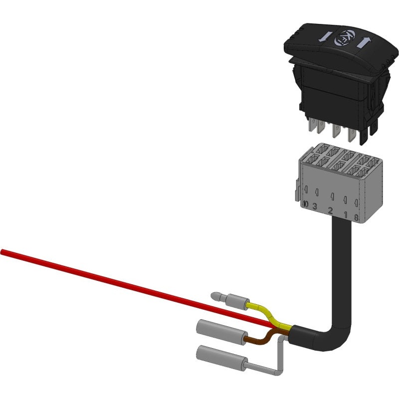KFI Actuator Backlit Dash Rocker Switch