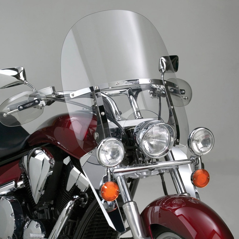 National Cycle 562-2213C Switchblade Windshield 2-Up Clear