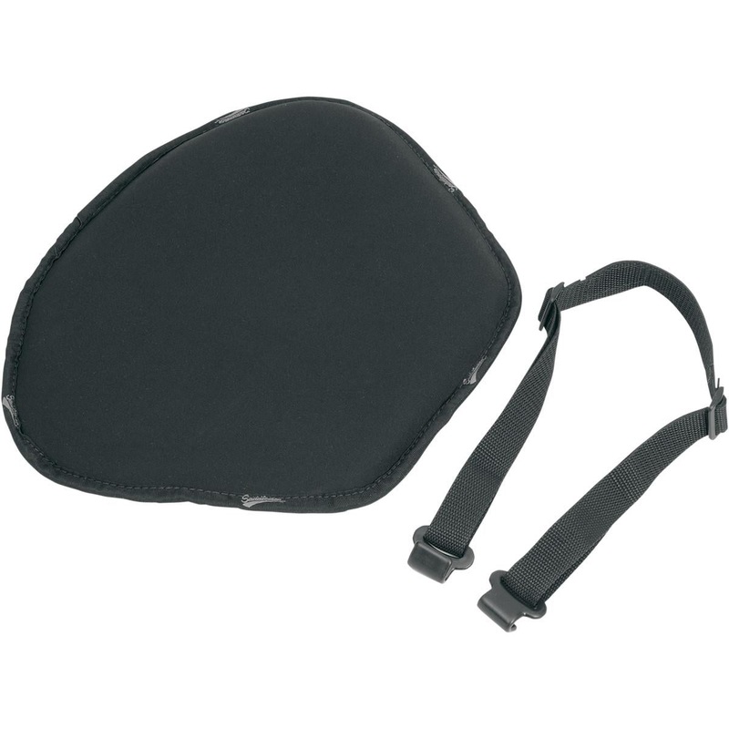 Saddlemen SaddleGel Gel Seat Pad – Front Gel Pad with Soft-Stretch Cover – Large 100FJ
