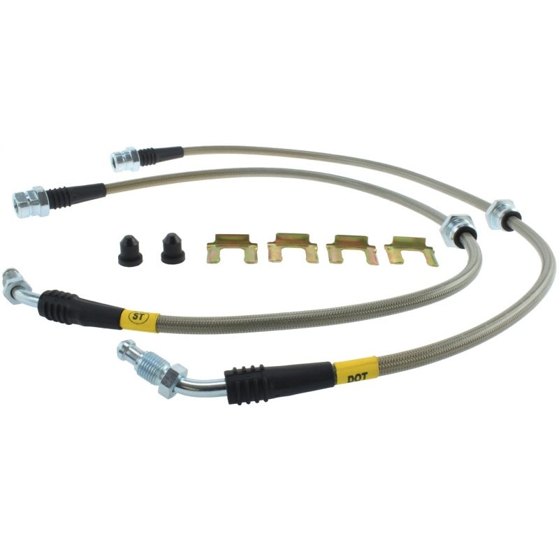 StopTech 04 VW Golf R32 AWD Front Stainless Steel Brake Line Kit