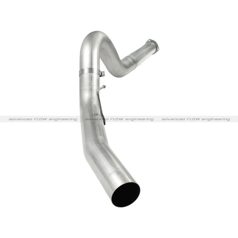aFe Atlas 5in DPF-Back Aluminized Steel Exh Sys, Ford Diesel Trucks 11-14 v8-6.7L (td) No tip