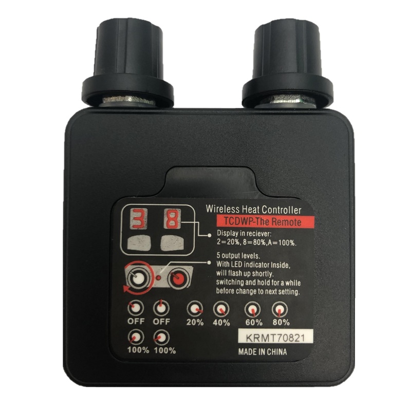 California Heat 12V Remote for Digital Controller RMT