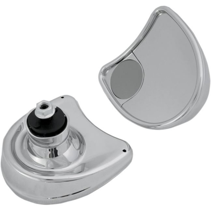 Drag Specialties Fairing Mount Mirrors with Blind Spot Mirror 77303