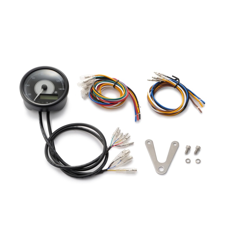 HardDrive 80mm Mini Speedo 140 MPH – Black Face 87789