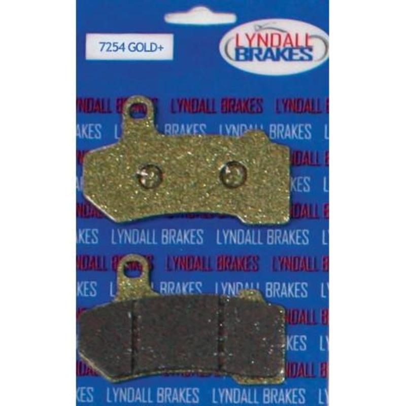 Lyndall Racing Brakes Gold+ Brake Pads 7254-GPLUS