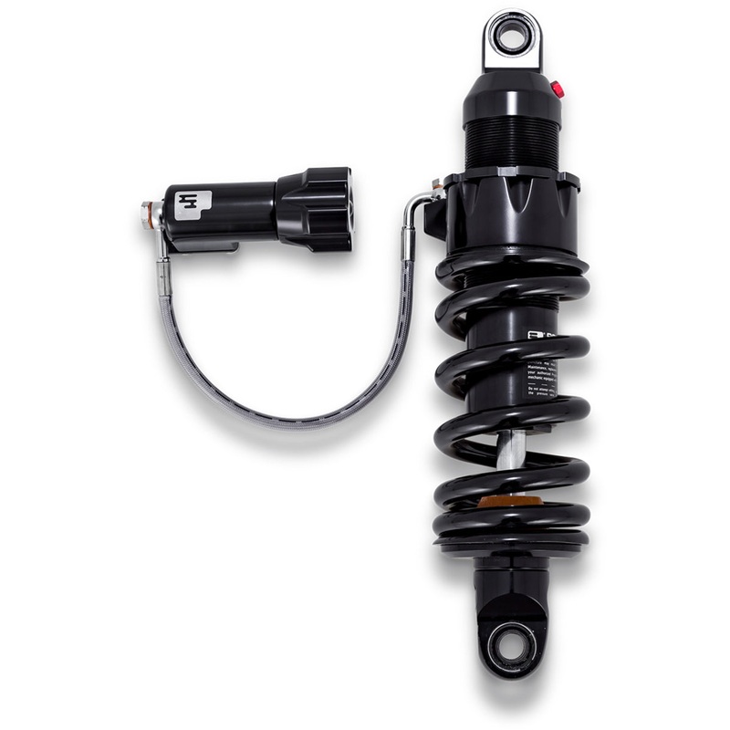 Progressive 18-Up Harley Softail 465 Series Shocks 13.1in w/RAP Heavy Duty – Black