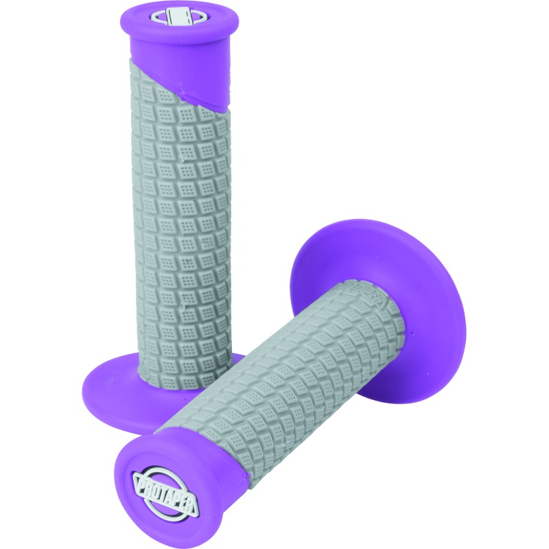 ProTaper Clamp-On Pillow Top Grips – Neon Purple/Gray