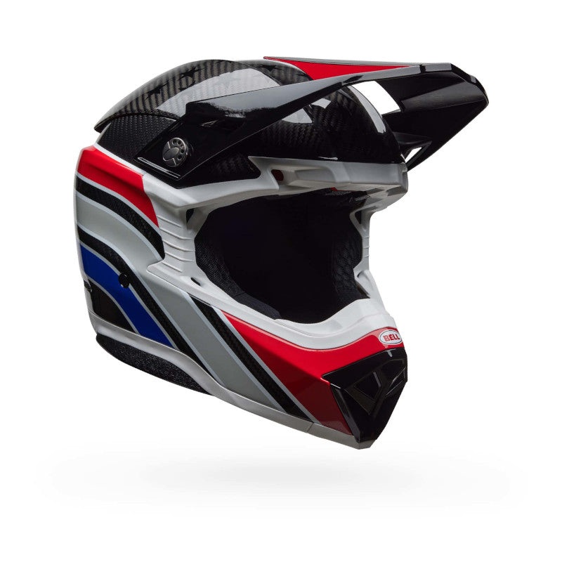 BELL MOTO-10 SPHERICAL RSD OLD GLORY HELMET – GLOSS RED/BLUE S