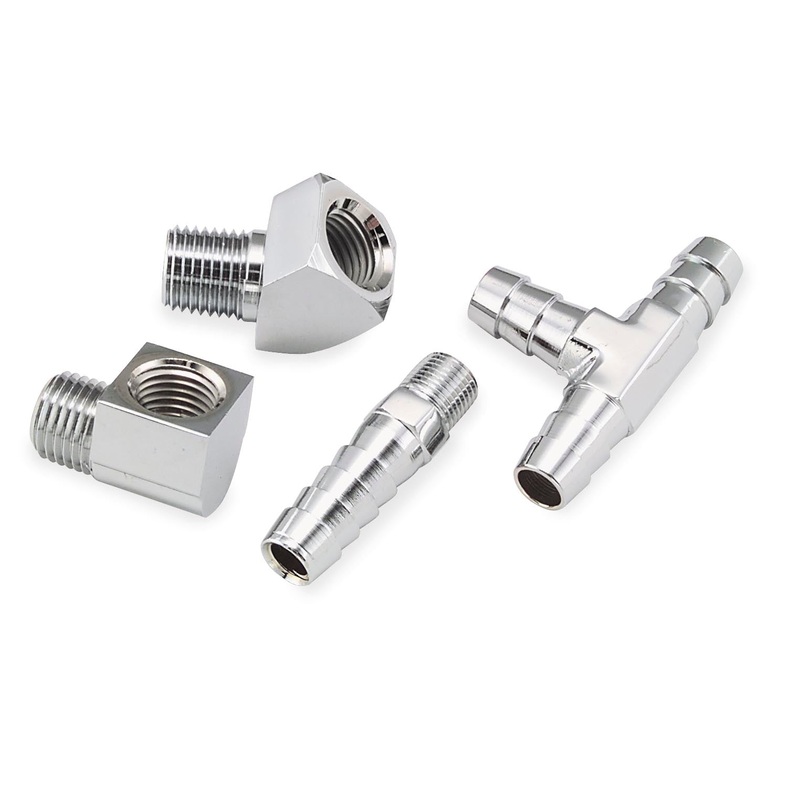 Gardner-Westcott Oil Line Fitting – 90deg. – 1/4in. NPT (4) 7-116PSE-4