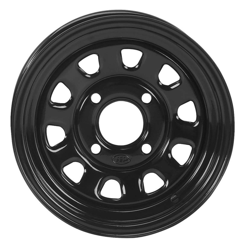 ITP Delta Steel Wheel – 12×7 – 2+5 Offset – 4/110 – Black 1225544014