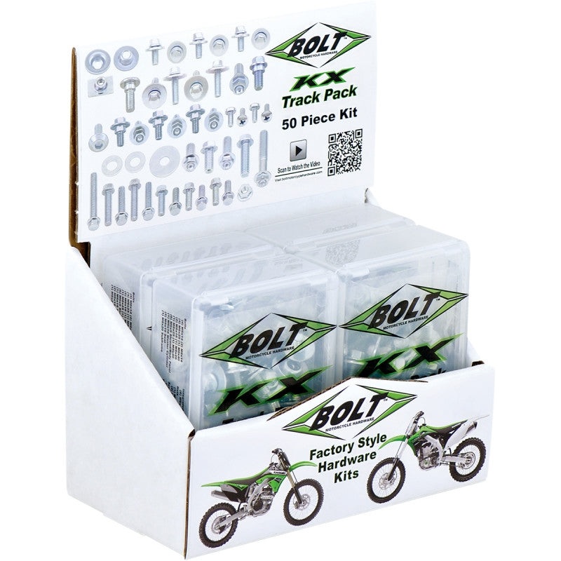 Bolt MC Hardware KX Style Track Pack – 6 Pack 2014-6KXTP