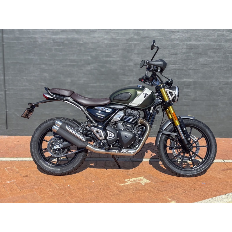 DEALER DEMO 2024 TRIUMPH SCRAMBLER 400 X $7,990* Excl Gov Charges
