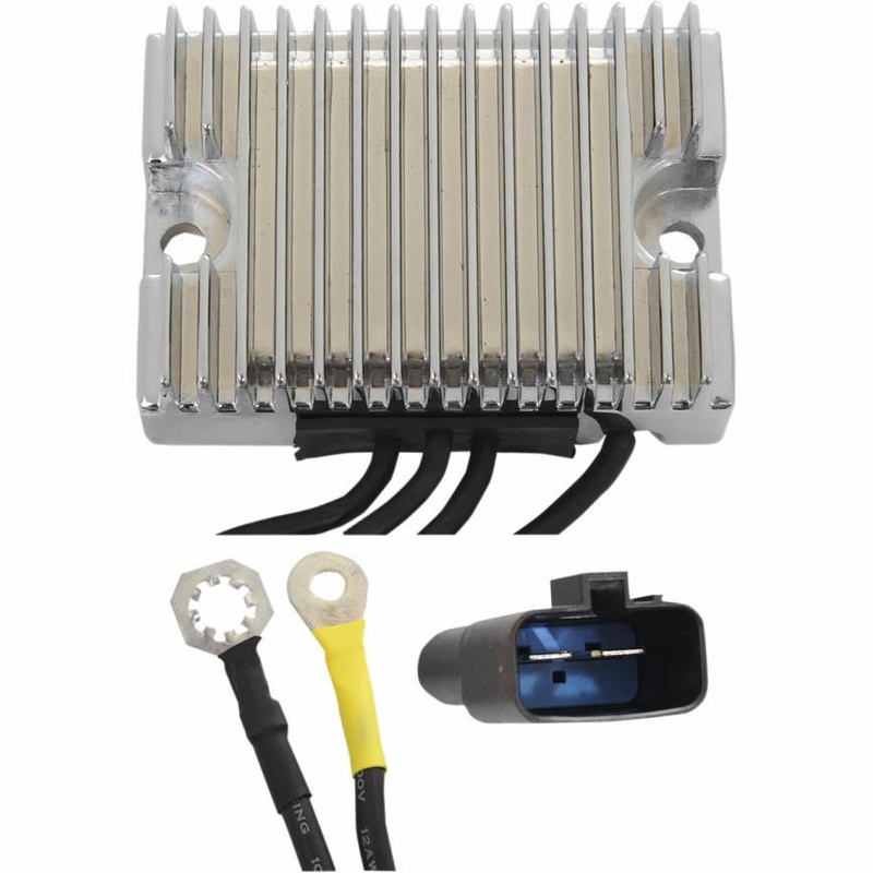 Drag Specialties Solid-State Regulator – Chrome 2112-1051