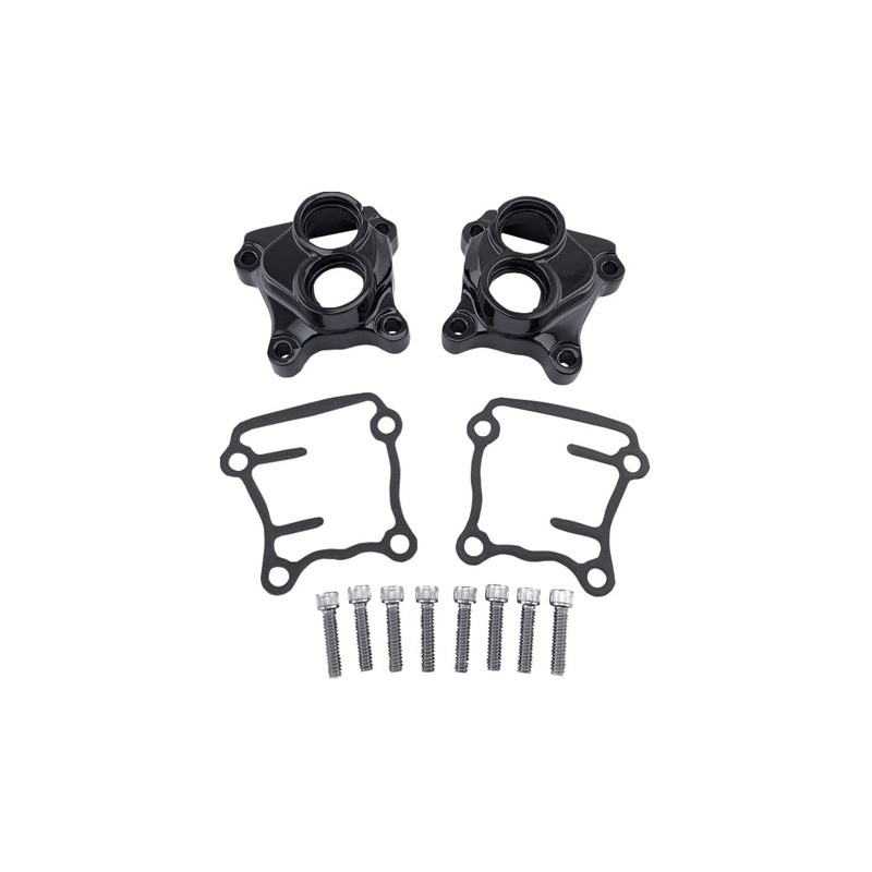 Drag Specialties Tappet Block Cover – Gloss Black 0940-1876