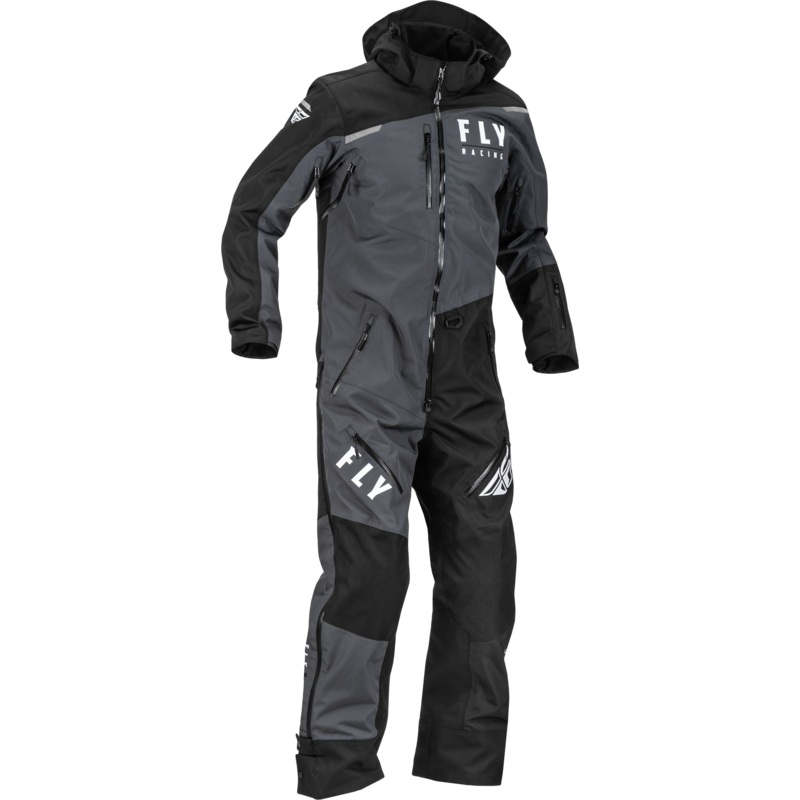 Fly Racing 470-4350S Cobalt Shell Monosuit Black/Grey Sm