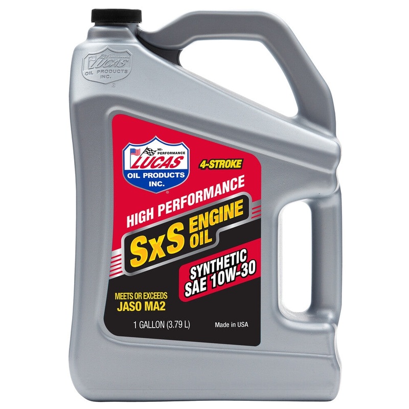 Lucas Oil SXS Synthetic Engine Oil – 10W30 – 1gal. 11205