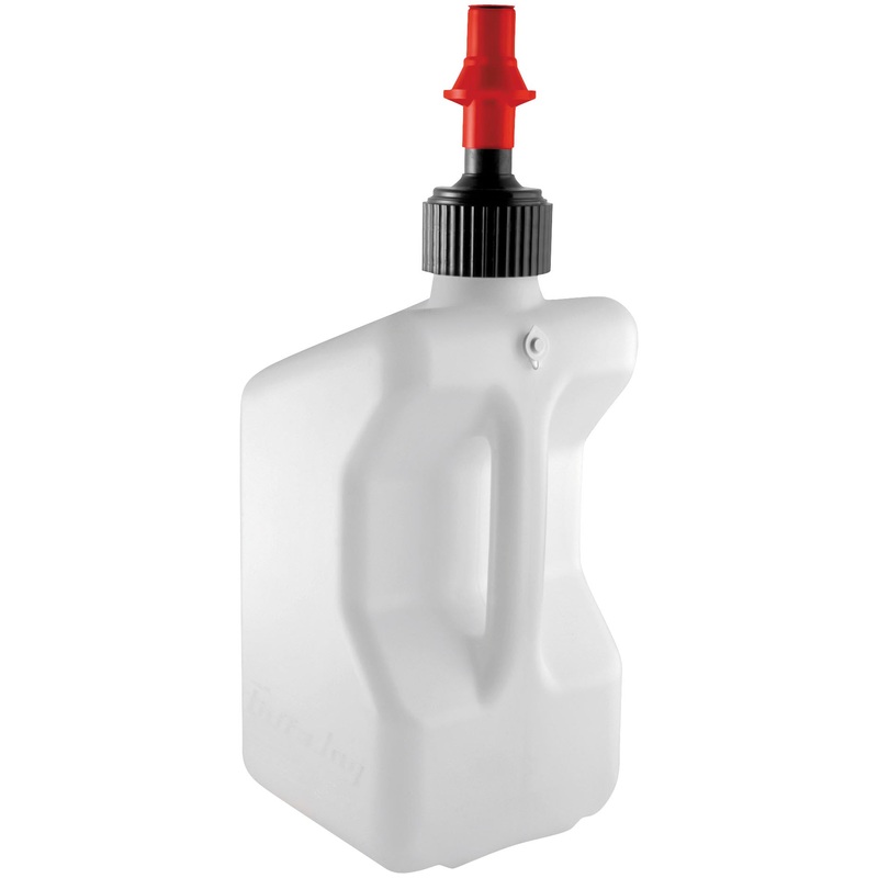 Tuff Jug 5.0 gal. Tuff Jug – White with Red Ripper Spout WURR