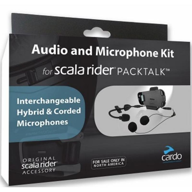 Cardo Packtalk Audio/Mic Kit SRAK0033