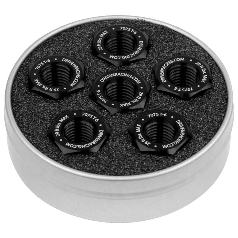 Driven Racing 10mm Sprocket Nuts – Black DSNBK
