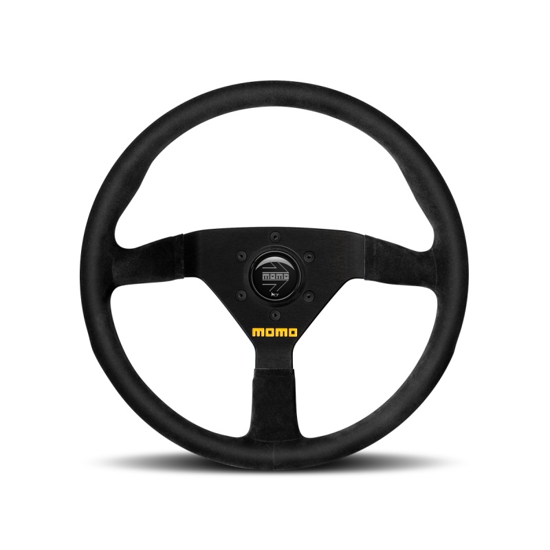 Momo MOD78 Steering Wheel 350 mm –  Black Leather/Black Spokes