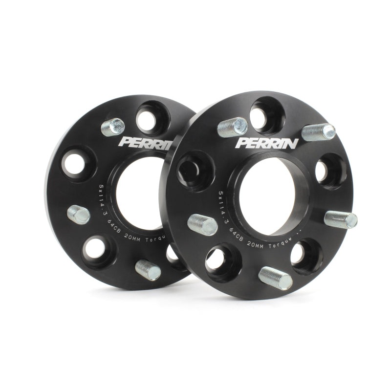 PERRIN 17-21 Honda Civic Si / 22-26 Acura Integra 64.1mm 5×114.3 Wheel Spacers 20mm – Pair