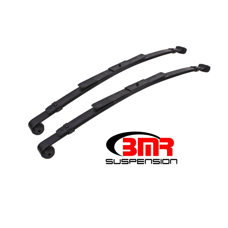 BMR 67-69 1st Gen F-Body Rear Lowering Leaf Springs (2in Drop) – Black