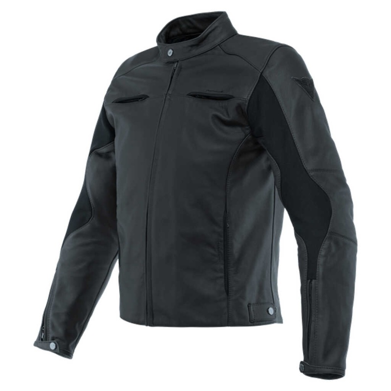 DAINESE RAZON 2 LEATHER JACKET – BLACK 48